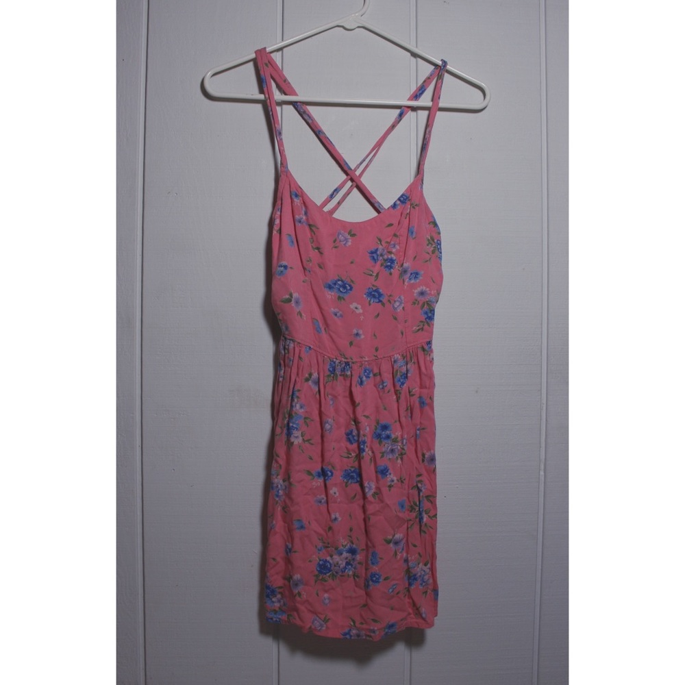 Hollister Pink Floral Dress